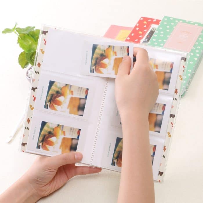 3-Zoll-DIY-Kreativitätseinsatz Typ Mini Exquisites Fotoalbum, Four Leaf Clover Pattern, Many Trees Dry Pattern, Forest Deer Pattern, Iron Tower Pattern, Little Swallow Pattern, Baymax Pattern, Red Leaves Pattern, Daisy Pattern, Forest Pattern... – Bild 4