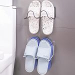 5 Stück K204 Kreatives DIY-Haushalts-Wand-Doppelschicht-Schuhlagerregal – Bild 9