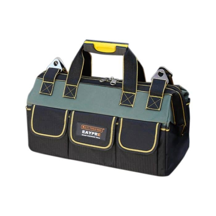 Multifunktions-Oxford-Stoff Stoffboden Elektriker Gürteltasche Wartungswerkzeuge Handtasche Umhängetasche Praktische Werkzeugtasche, Größe: 16 Zoll – Bild 2