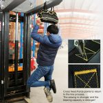 Multifunktions-Oxford-Stoff Stoffboden Elektriker Gürteltasche Wartungswerkzeuge Handtasche Umhängetasche Praktische Werkzeugtasche, Größe: 16 Zoll – Bild 5