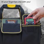 Multifunktionale Oxford-Stoff Stoffboden Elektriker Gürteltasche Wartungswerkzeuge Handtasche Umhängetasche Praktische Werkzeugtasche, Größe: 20 Zoll – Bild 4