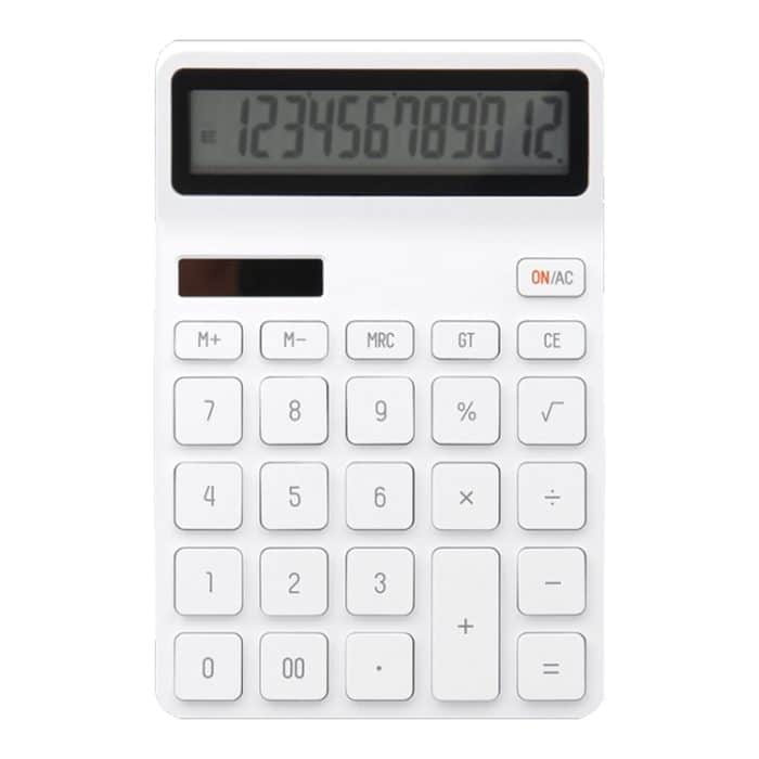 HC4209W.jpg Original Xiaomi Youpin LEMO Reisrechner 12-Bit-LED-Anzeige ABS-Material 6-Grad-Winkel, 12-bit Calculator – Bild 1