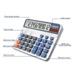 OSALO OS-6815 12-stelliger Desktop-Rechner Solar Energy Dual Power Calculator – Bild 5