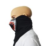 FG-FULL-01 Halloween-Maske, Sprachsteuerung, LED, Kaltlicht, Terror, Cosplay-Maske, FG-FULL-01 – Bild 3