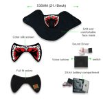 FG-FULL-01 Halloween-Maske, Sprachsteuerung, LED, Kaltlicht, Terror, Cosplay-Maske, FG-FULL-01 – Bild 6