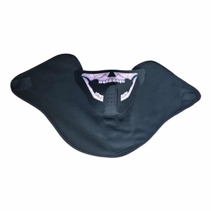 FG-MA-018 Halloween-Maske Sprachsteuerung LED Kaltlicht Terror Cosplay Maske – Bild 4