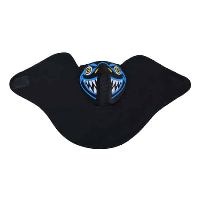 FG-MA-027 Halloween-Maske Sprachsteuerung LED Kaltlicht Terror Cosplay Maske – Bild 4