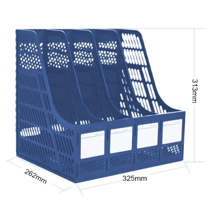 Deli Schreibtisch-Organizer mit 4 Fächern, Bürobedarf, Zubehör, Schreibtisch-Tischsortierregal – Bild 4