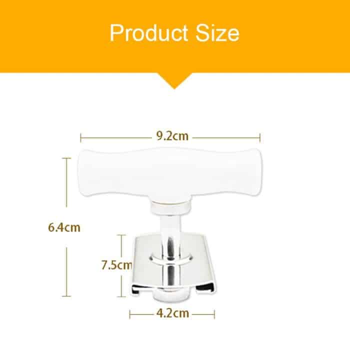 Müheloses Edelstahl Dosenöffner Dichtungsdeckelentferner Küchenwerkzeug – Bild 3