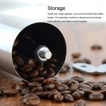 Tragbare konische Gratmühle Manuelle Edelstahl-Handkurbel-Kaffeebohnenmühle, Kapazität: 40 g – Bild 8