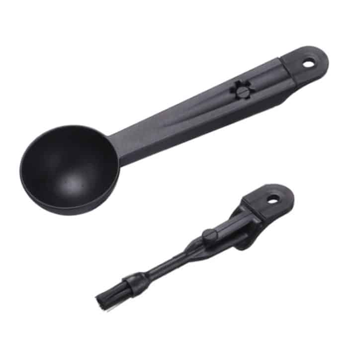 Kaffeemaschine Reinigungsbürstenwerkzeug mit Messen-Scoop-Löffel – Bild 2