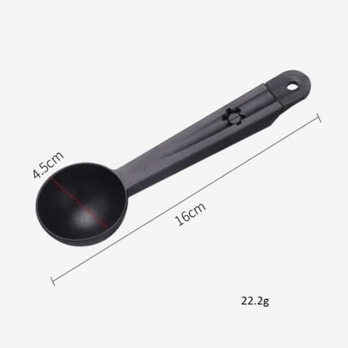 Kaffeemaschine Reinigungsbürstenwerkzeug mit Messen-Scoop-Löffel – Bild 3