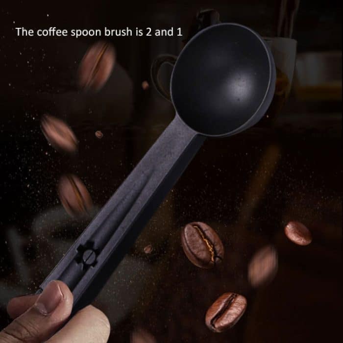 Kaffeemaschine Reinigungsbürstenwerkzeug mit Messen-Scoop-Löffel – Bild 6