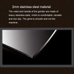 Tragbare konische Gratmühle Manuelle Gewürzkräuter-Handschleifmaschine Kaffeemühle, Kapazität: 20g – Bild 6