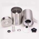Tragbare konische Gratmühle Manuelle Edelstahl-Bohnenpfeffer-Handkurbel-Kaffeemühle, Geschenkbox-Paket – Bild 3