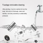 Tragbare konische Gratmühle Manuelle Edelstahl-Bohnenpfeffer-Handkurbel-Kaffeemühle, Geschenkbox-Paket – Bild 8