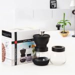 Tragbare konische Grat-Mühle-Hand-Gewürzkräuter-Handschleifmaschine Kaffeebohnenschleifer mit Dichtungs-Topf – Bild 5