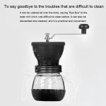 Tragbare konische Grat-Mühle-Hand-Gewürzkräuter-Handschleifmaschine Kaffeebohnenschleifer mit Dichtungs-Topf – Bild 9