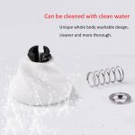 Tragbare konische Gratmühle-Hand-Hand-Edelstahl-Handkurbel-Kaffeebohnenschleifer mit Silikonring, Kapazität: 40g – Bild 4