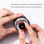 Tragbare konische Gratmühle-Hand-Hand-Edelstahl-Handkurbel-Kaffeebohnenschleifer mit Silikonring, Kapazität: 40g – Bild 9