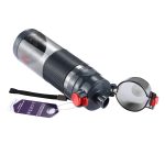 Teloy TNY-9601 650 ml tragbare Space-Cup-Flasche mit Schnappverschluss, anwendbare Wassertemperatur: ﹣20 ~ 120 Grad Celsius, TNY-9601 (Light Grey + Green), TNY-9601 (Grey + Orange), TNY-9601 (Dark Grey + Red) – Bild 5