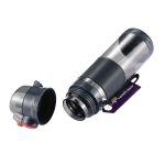 Teloy TNY-9601 650 ml tragbare Space-Cup-Flasche mit Schnappverschluss, anwendbare Wassertemperatur: ﹣20 ~ 120 Grad Celsius, TNY-9601 (Light Grey + Green), TNY-9601 (Grey + Orange), TNY-9601 (Dark Grey + Red) – Bild 6