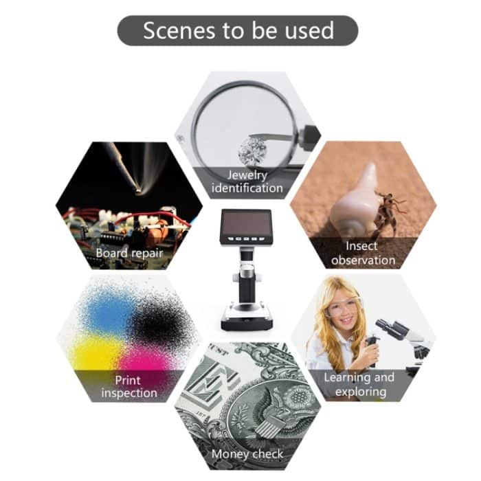 inskam306 1080P 4,3 Zoll Display HD Digitalmikroskop – Bild 11