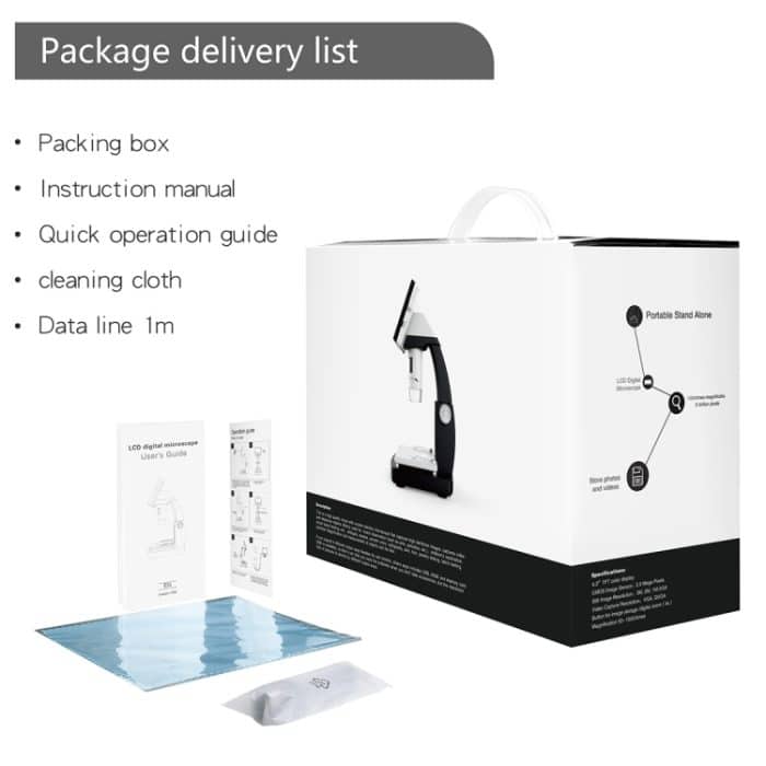 inskam306 1080P 4,3 Zoll Display HD Digitalmikroskop – Bild 7