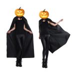 Erwachsene Cape Halloween Teufel Umhang Kostüm Festival Party Fancy Robe Schal Kostüme mit Kappe für Damen Herren, Halloween Devil Cloak – Bild 4