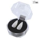 1 Paar 17mm Halloween Party Zahnersatz Requisiten Vampir Zombie Devil Fangs Zähne – Bild 2