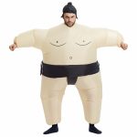Aufblasbare Sumo-Kostüme für Erwachsene Halloween-Weihnachtsfest-Party Karneval Aufgeblasene Kleidung Wrestler-Kostüme – Bild 2