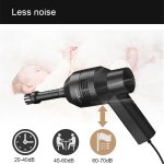 HK-6019A 3,5 W tragbarer USB Leistungsstarker Saugreiniger Computertastatur Bürstendüse Staubabscheider Handsauger-Reinigungskit zum Reinigen von Laptop-PCs / Haustieren, USB-Kabellänge: 1,8 m, DC 5 V (schwarz) – Bild 11