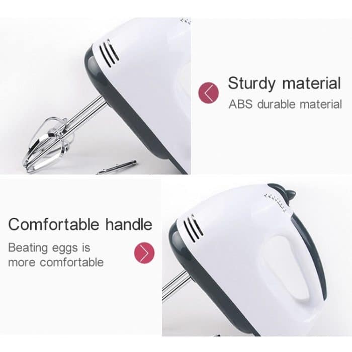 KN007364 100W Haushalts-Siebengang-verstellbarer elektrischer Hand-Ei-Schläger – Bild 4