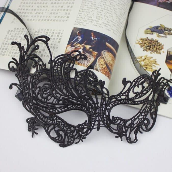 Halloween Maskerade Party Tanz Sexy Lady Lace Phoenix Maske, Phoenix – Bild 3