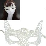 Halloween Maskerade Party Tanz Sexy Lady Lace Cat King Maske, Cat King