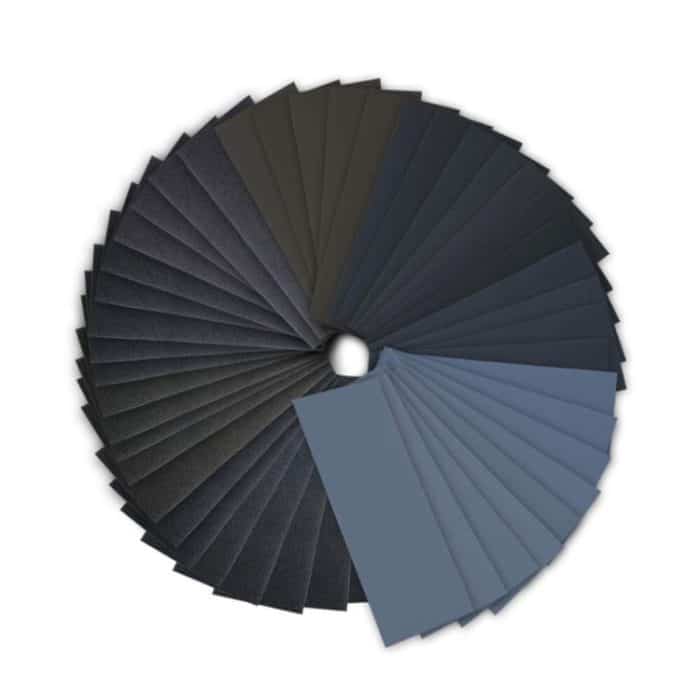 72 PCS LANHU Grit 400-3000 Nass- und Trockenpolierschleifpapier ， Größe: 22,9 x 9,1 cm – Bild 2