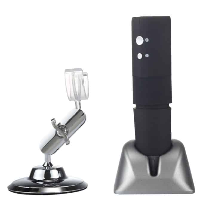 50X ~ 1000X Lupe HD-Bildsensor 1920x1080P USB WiFi Digitalmikroskop mit 8 LEDs und professionellem Ständer – Bild 4