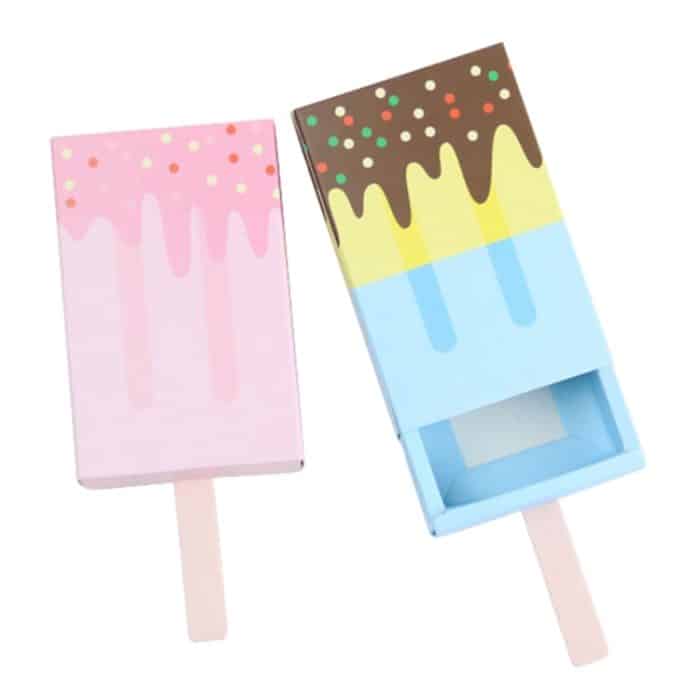 100 PCS European Creativity Ice Cream Candy Verpackungsschachtel, Größe: 10,5 * 6,8 * 2,8 cm – Bild 2
