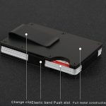 Slim Wallet Money Clip Kreditkartenhalter, zufällige Farbe – Bild 5