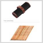 Skizzierwerkzeuge für Anfänger (18 Stück Skizzierstifte + Kohlestift + Radiergummis + Stiftvorhang + Künstlermesser) Skizzierset, Sketching Set – Bild 4