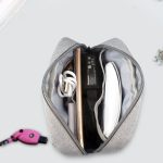 Einfache multifunktionale Reise-Aufbewahrungstasche für digitale Geräte für Telefone, Powerbank, U-Disk, Kopfhörer, Datenkabel usw., kleine Größe: 16 x 11 x 5 cm, Size: 16*11*5cm Black, Size: 16*11*5cm Pink, Size: 16*11*5cm Grey, Size: 16*11*5cm Blue... – Bild 8