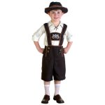 Halloween-Kostüm Kinder Bierkostüm Oktoberfest-Anzüge Cosplay im englischen Stil, Größe: M, Taille: 72 cm, Kleiderlänge: 56 cm, lange Hose: 43 cm, empfohlene Größe: 125-135 cm – Bild 3