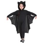 Halloween Kostüm Kinder Jumpsuit Fledermaus Stil Cosplay Kostüme Bühnenanzug Größe: S, empfohlene Höhe: 105-115cm – Bild 5