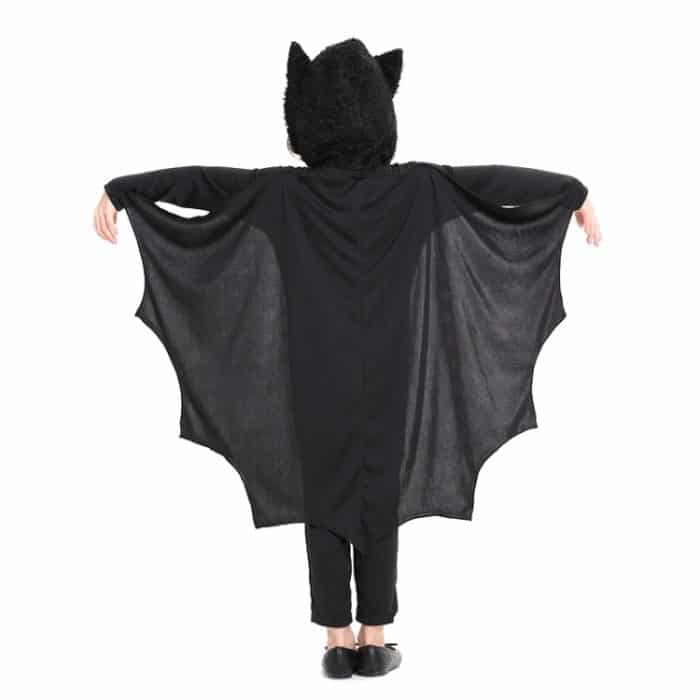 Halloween Kostüm Kinder Jumpsuit Fledermaus Stil Cosplay Kostüme Bühnenanzug Größe: L, empfohlene Höhe: 130-140cm – Bild 6
