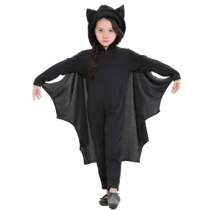 HC6226.jpg Halloween Kostüm Kinder Jumpsuit Fledermaus Stil Cosplay Kostüme Bühnenanzug Größe: XL, empfohlene Höhe: 140-155cm – Bild 1