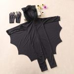 Halloween Kostüm Kinder Jumpsuit Fledermaus Stil Cosplay Kostüme Bühnenanzug Größe: XL, empfohlene Höhe: 140-155cm – Bild 2