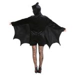 Halloween-Kostüm Kinder und Frauen Fledermaus Vampir Kleidung Bühnenperformance Cosplay Kleidung, Größe: L, Büste: 94 cm, Kleidung lang: 73 cm, empfohlene Höhe: 150-160 cm – Bild 3