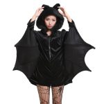 Halloween-Kostüm Kinder und Frauen Fledermaus Vampir Kleidung Bühnenperformance Cosplay Kleidung, Größe: XXL, Büste: 102 cm, Kleidung lang: 79 cm, empfohlene Größe: 168-175 cm – Bild 5