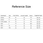 Halloween-Kostüm Kinder und Frauen Fledermaus Vampir Kleidung Bühnenperformance Cosplay Kleidung, Größe: XXL, Büste: 102 cm, Kleidung lang: 79 cm, empfohlene Größe: 168-175 cm – Bild 7