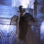 Fliegender hängender Geist mit gruseligem Sound und Bewegung für Halloween-Dekorationen, Hanging Ghost(Black), Hanging Ghost(Grey), Hanging Ghost(White) – Bild 5